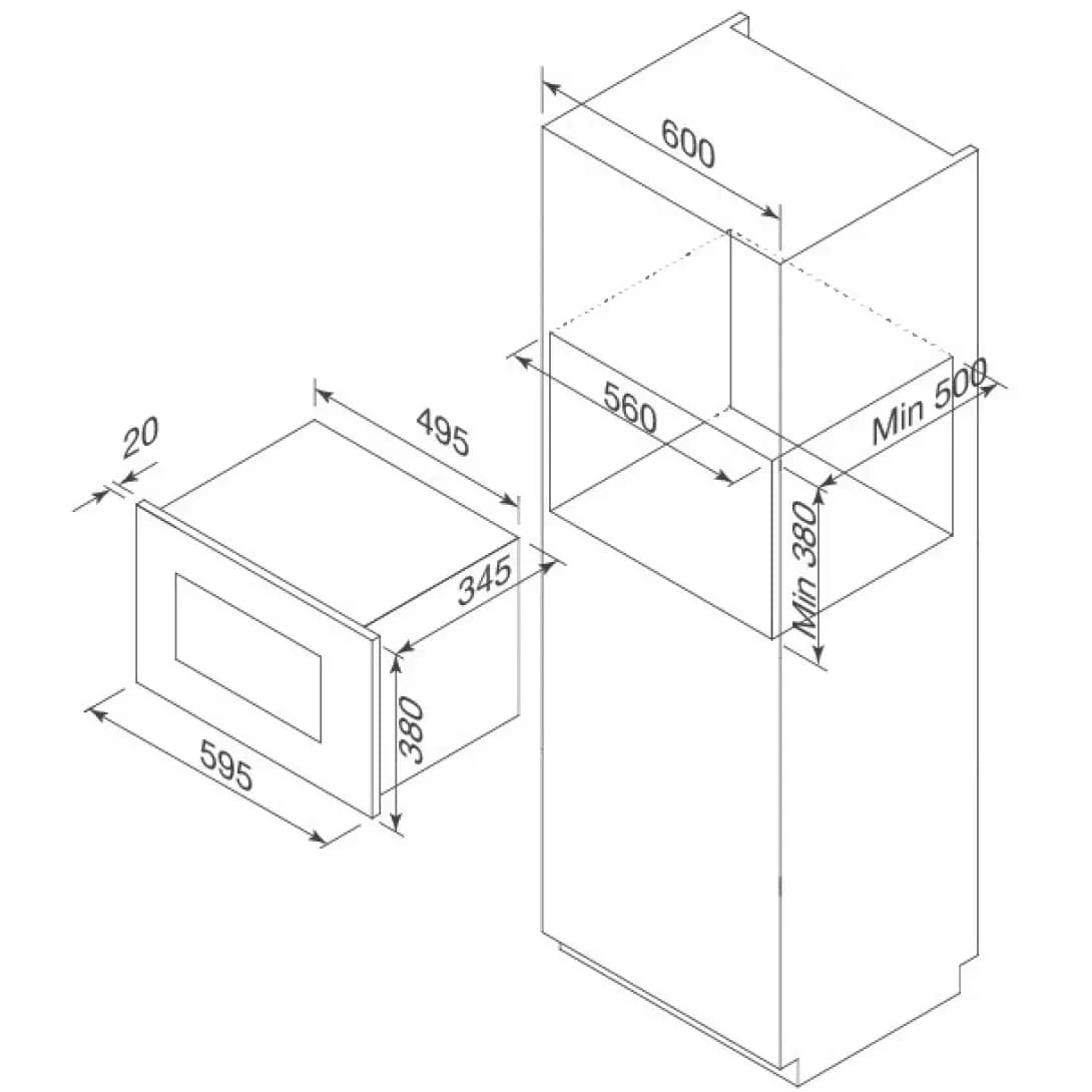 Lò Vi Sóng Malloca MW925BF