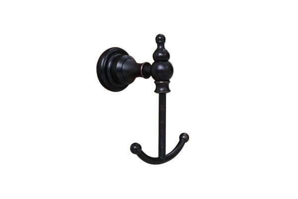 Móc treo đơn bằng đồng đen Kanly GCK01UB