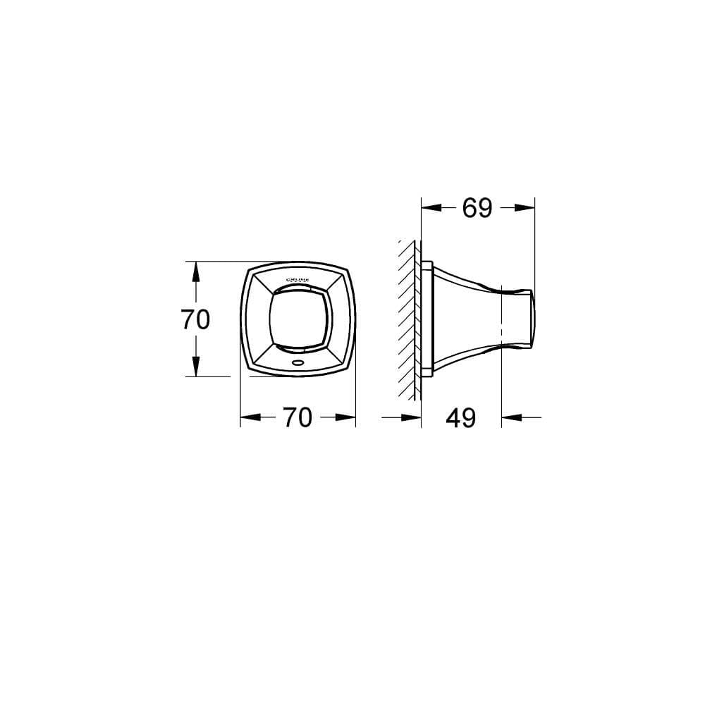Gác sen tắm Grandera GROHE 27969000