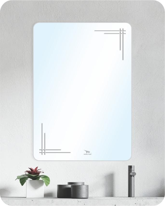 Gương bo góc mài lõm Hoàng Thiện HT9928