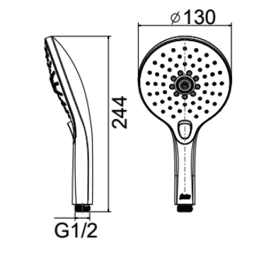Tay sen tắm American Standard EasySET A-0017 (A0017)