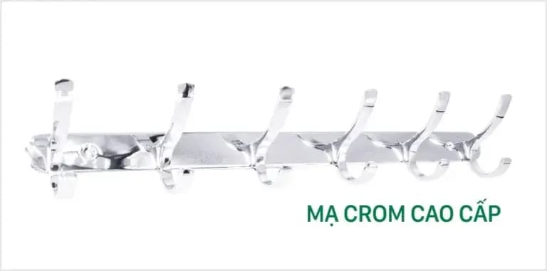Móc áo treo tường mạ crom Hoàng Thiện HT496