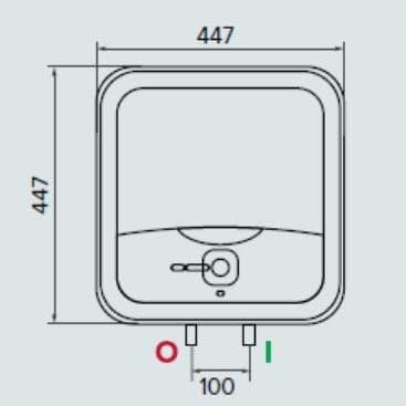 Máy nước nóng gián tiếp Ariston Andris2 R 15L