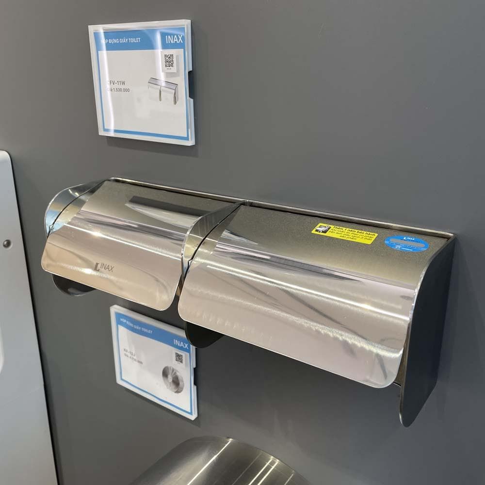 Hộp đựng giấy vệ sinh inox Inax CFV-11W