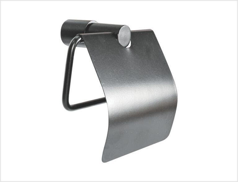 Nắp giấy vệ sinh mạ đen Hoàng Thiện HT375