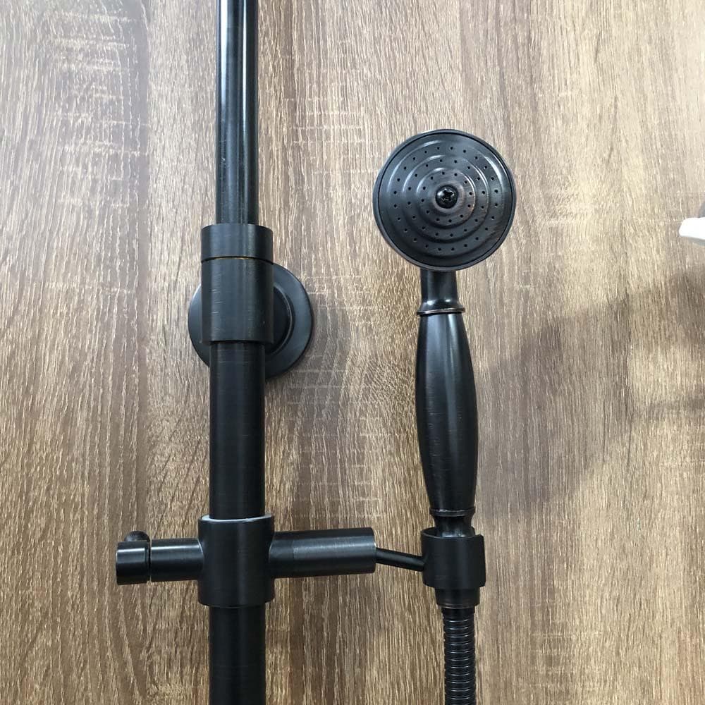 Bộ sen cây tắm đứng nóng lạnh bằng đồng Kanly GCS05B