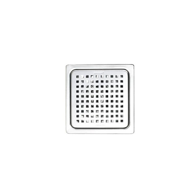 Phễu thoát sàn inox Caesar ST1414L 14x14cm ø90