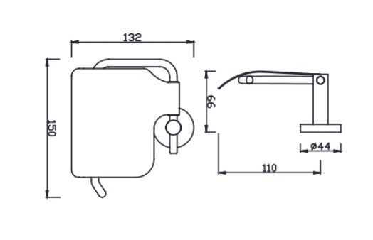 Hộp đựng giấy vệ sinh American Standard Concept K-2801-43-N