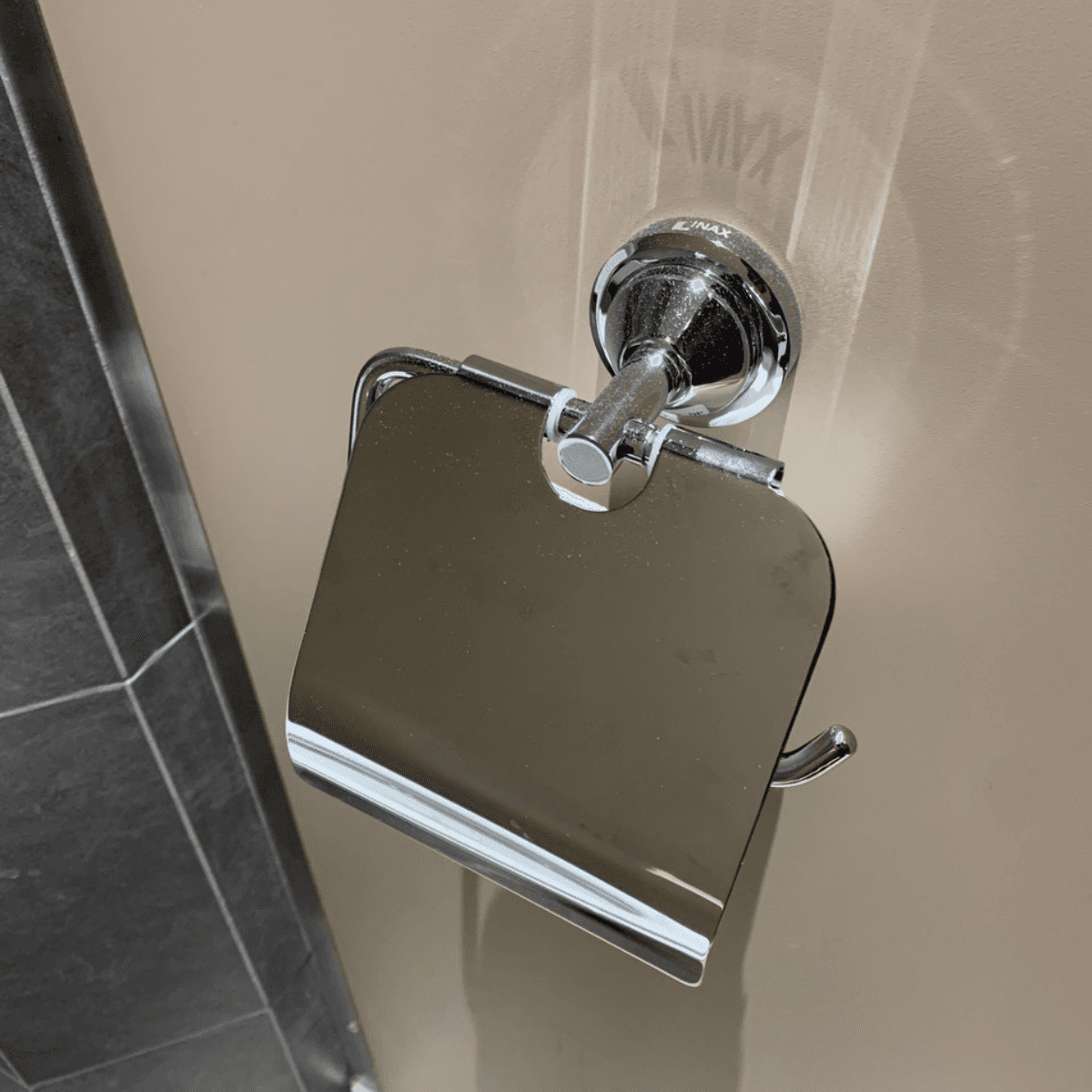 Hộp đựng giấy vệ sinh inox Inax KF-416V