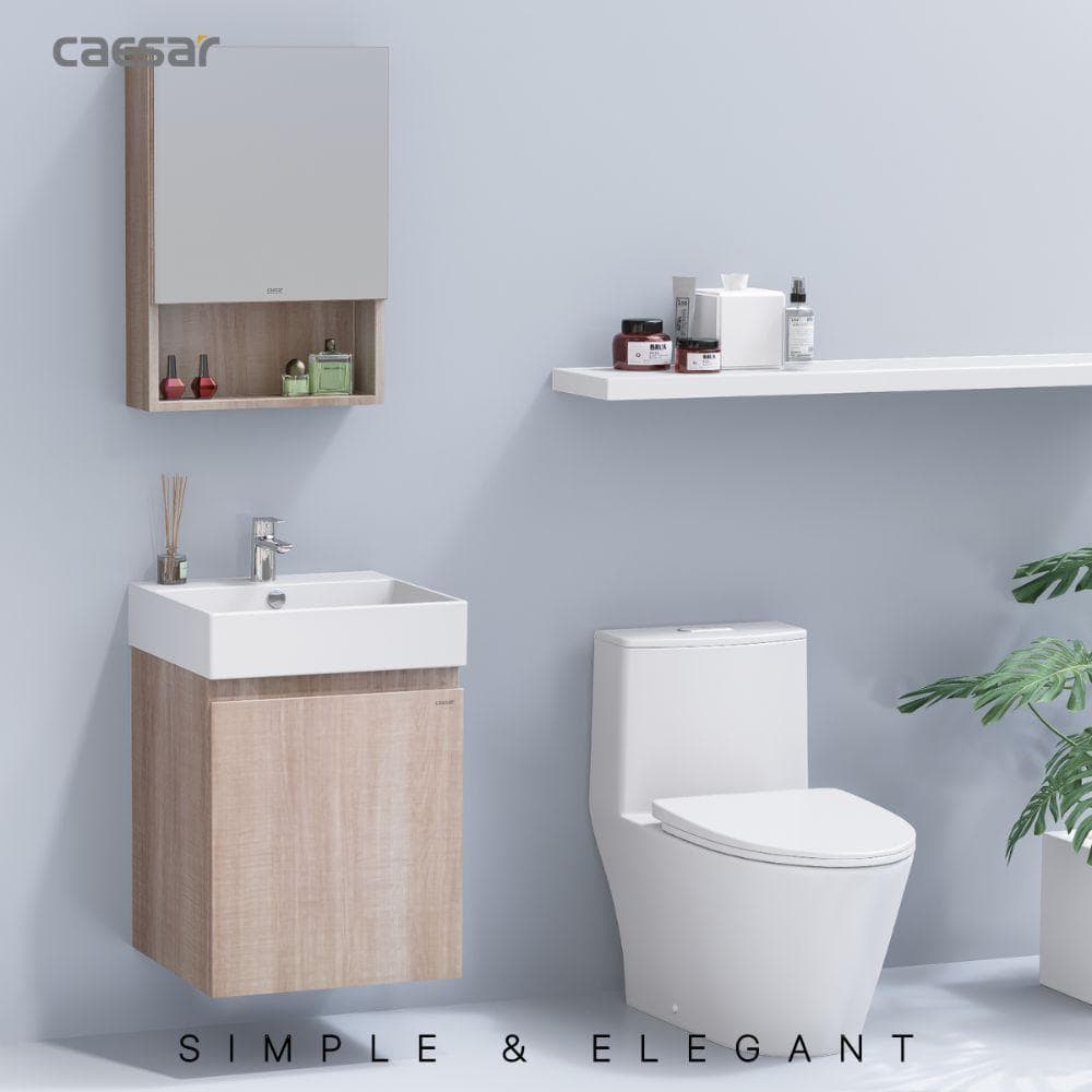 Tủ chậu cabinet treo Caesar LF5263+EH05263AW7V 50cm