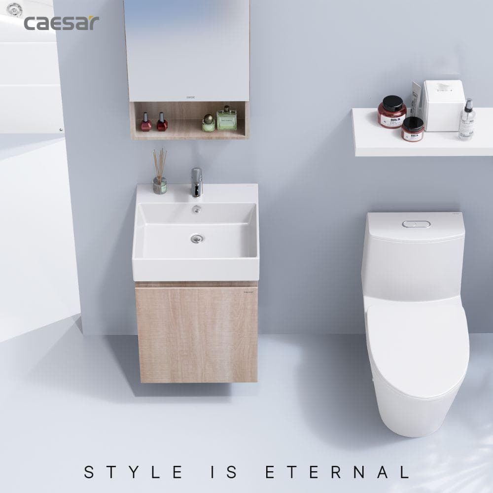 Tủ chậu cabinet treo Caesar LF5263+EH05263AW7V 50cm