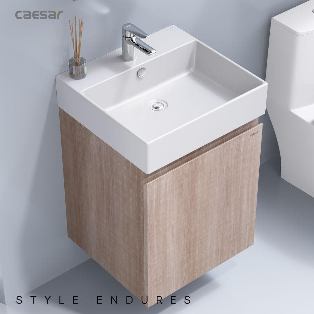 Tủ chậu cabinet treo Caesar LF5263+EH05263AW7V 50cm