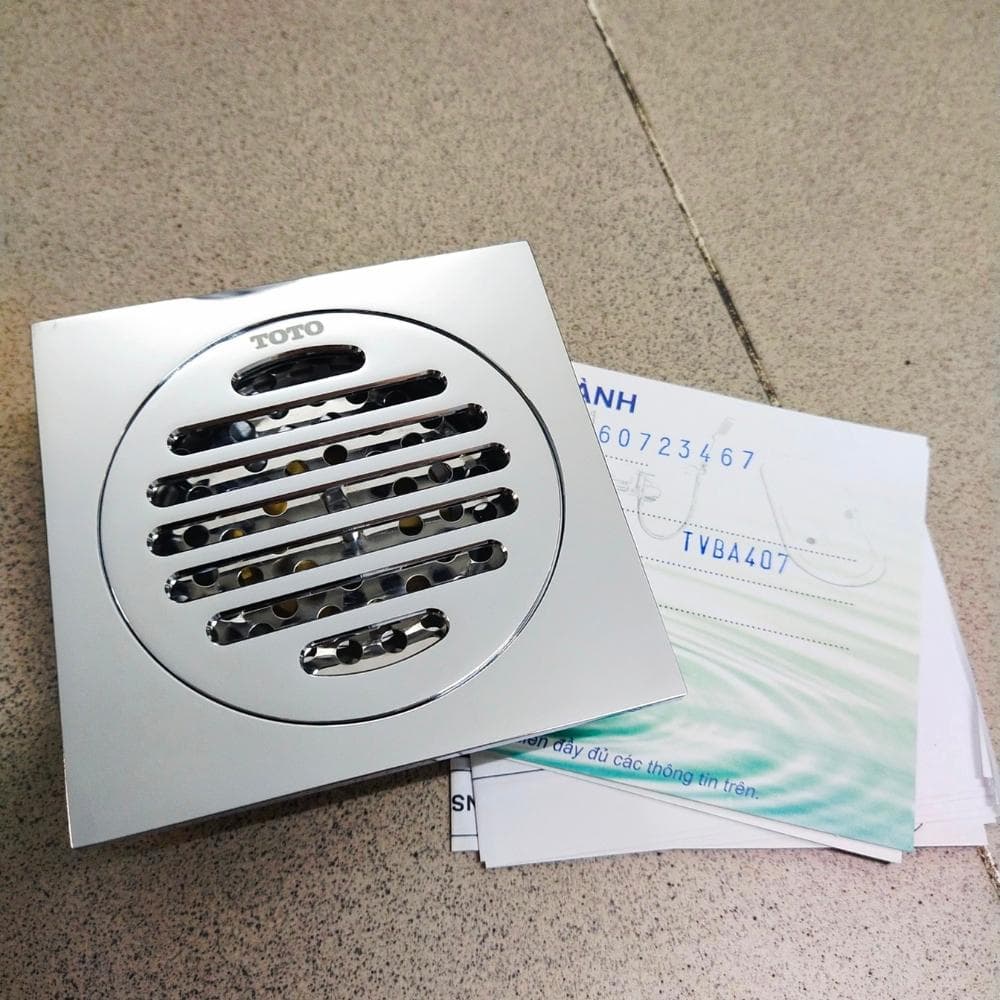 Phễu thoát sàn chống hôi chống côn trùng TOTO TVBA407