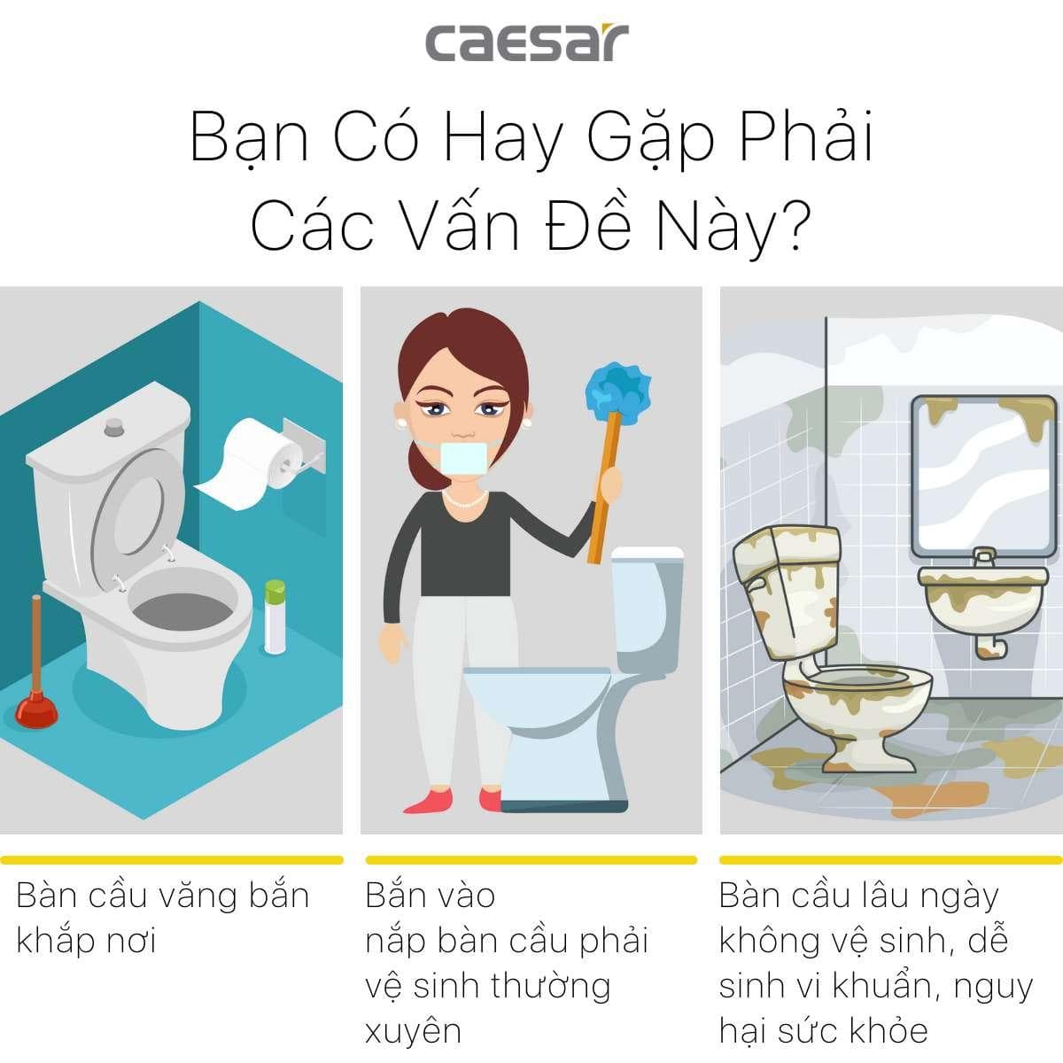 Bồn tiểu nam treo tường Caesar UA0283