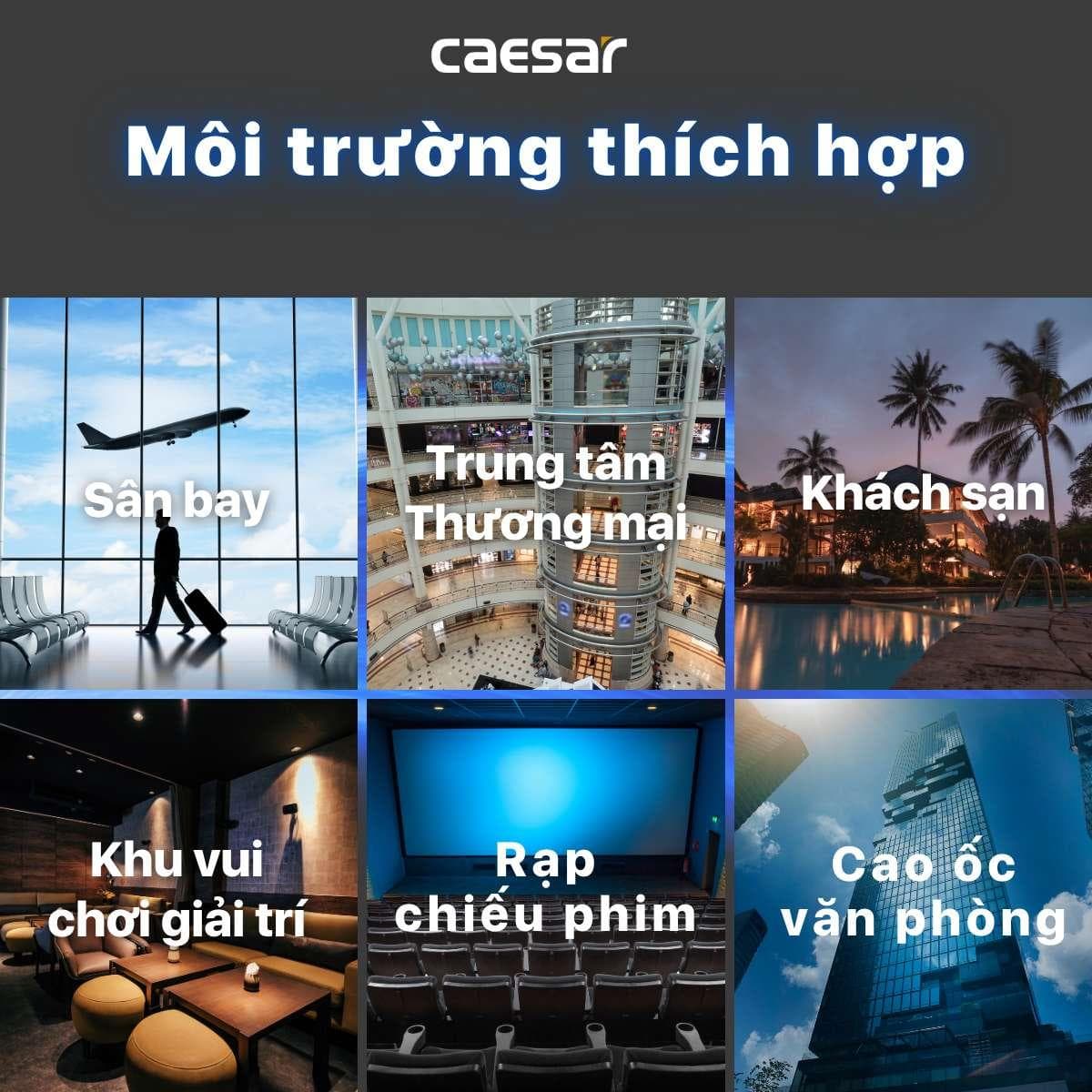 Bồn tiểu nam treo tường Caesar UA0283