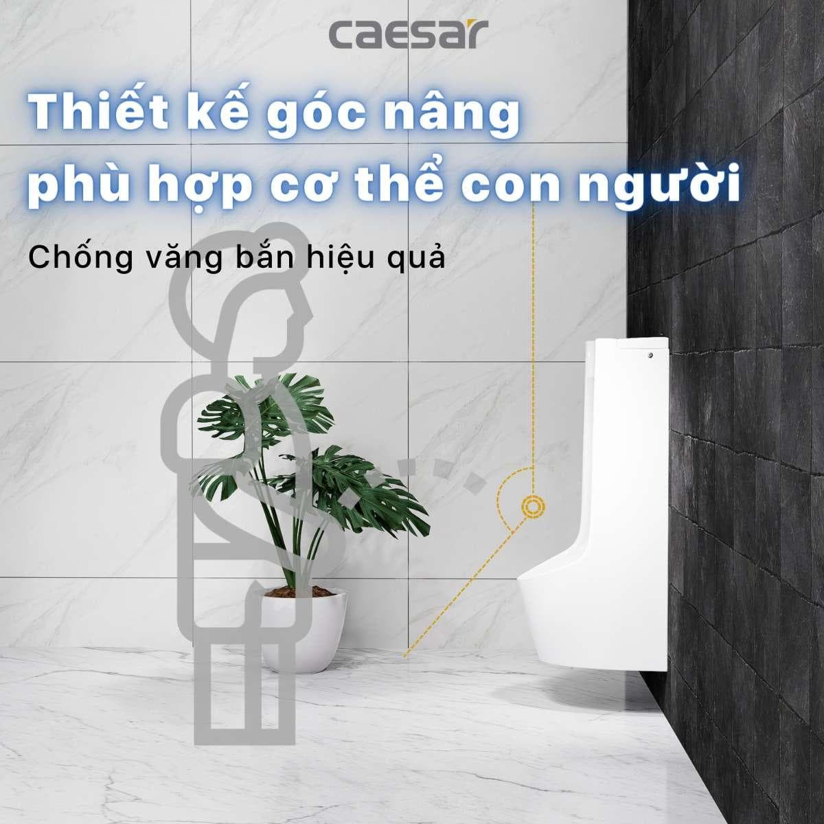 Bồn tiểu nam treo tường Caesar UA0283