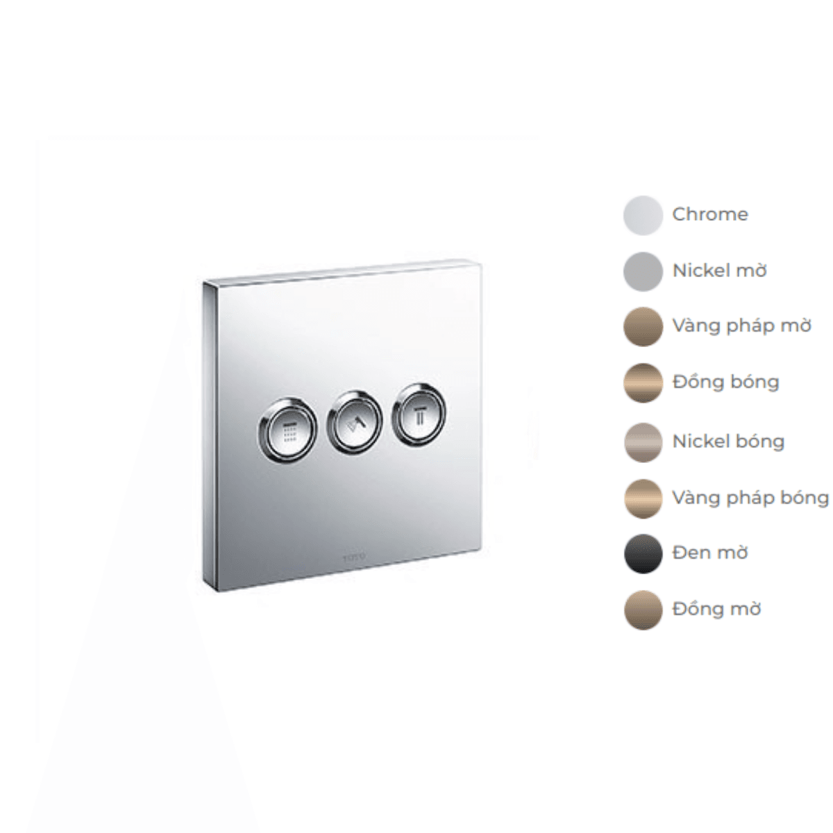Van chuyển hướng 3 đường nước nút nhấn TOTO TBV02105B