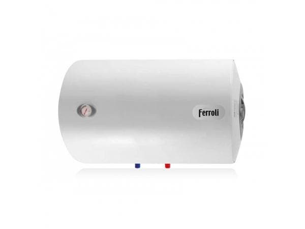 Bình nóng lạnh gián tiếp Ferroli Aqua 50L ngang chống giật