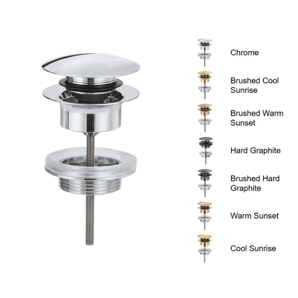 Bộ xả nhấn lavabo Grohe 65807000 Chrome