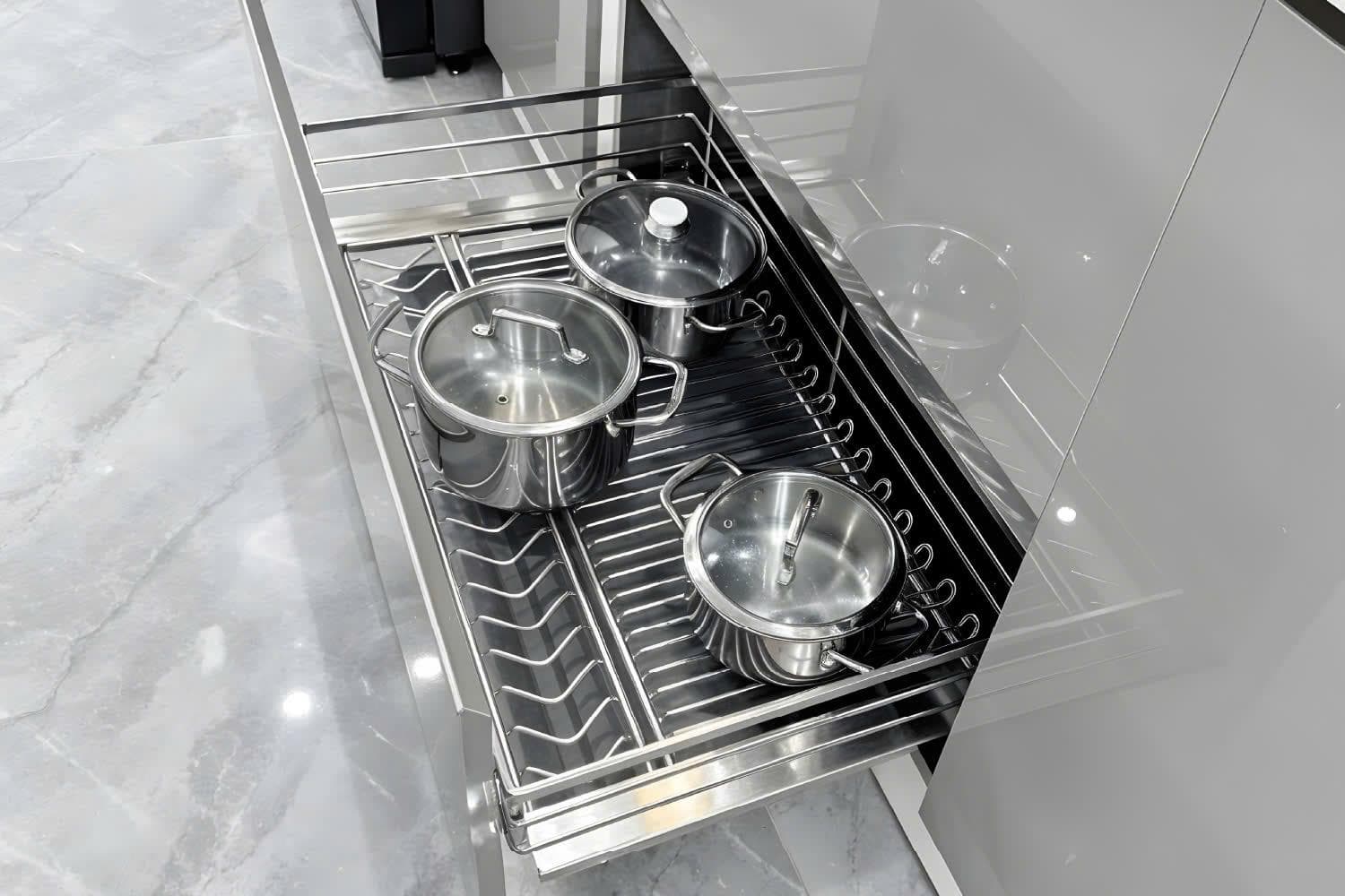 Kệ chén dĩa soong nồi Inox SS304 GrandX XP.90M