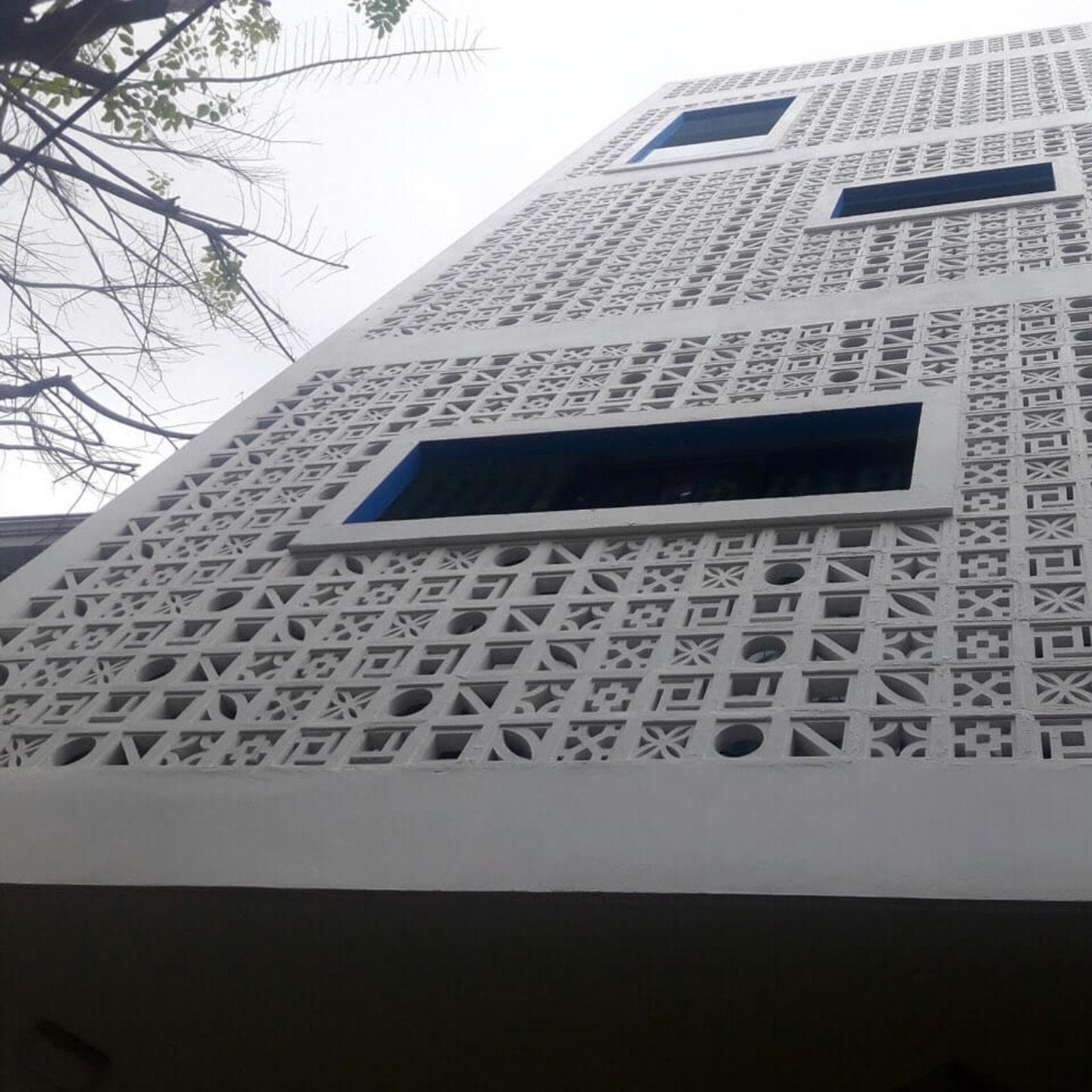 Gạch Bông gió Việt Nam Viettiles Hình học VCB-007-1000