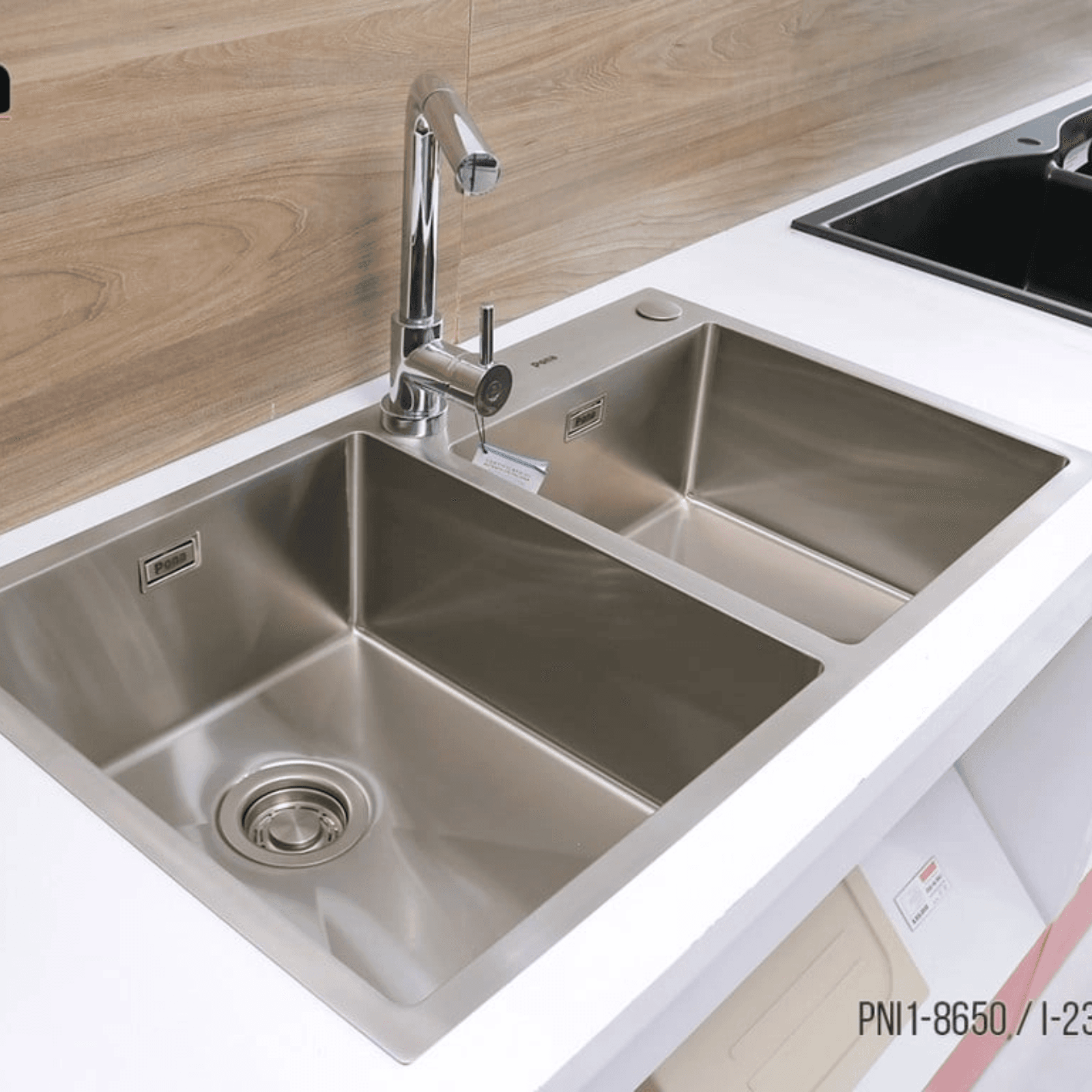 Chậu 2 hộc Inox 304 Carysil PNI1-8650