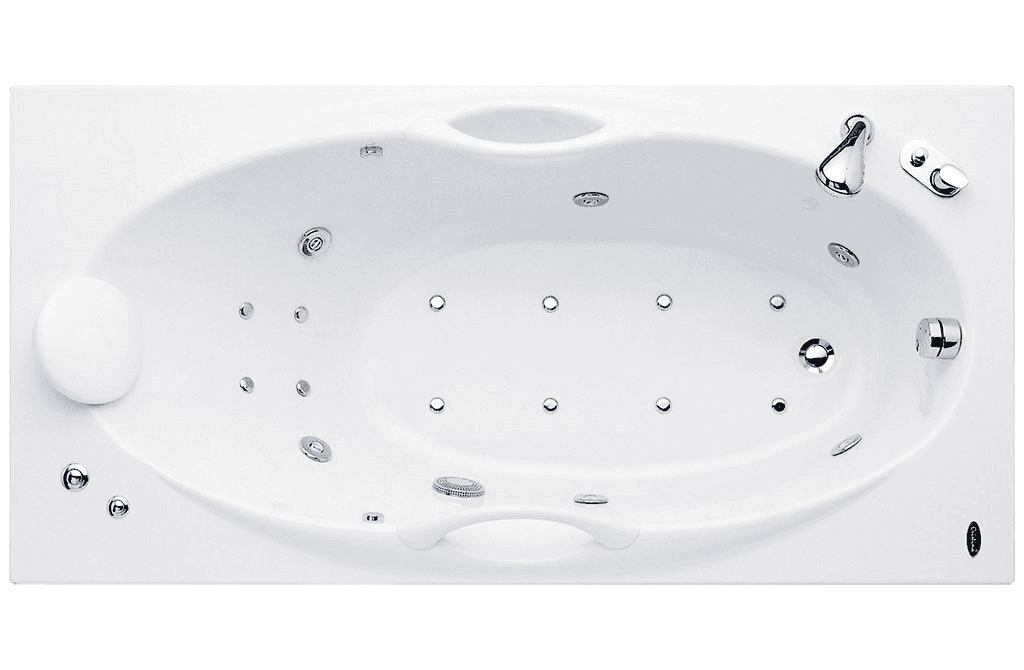 Bồn tắm đặt sàn có yếm Cristina CHAT-CT-CH-180090WA