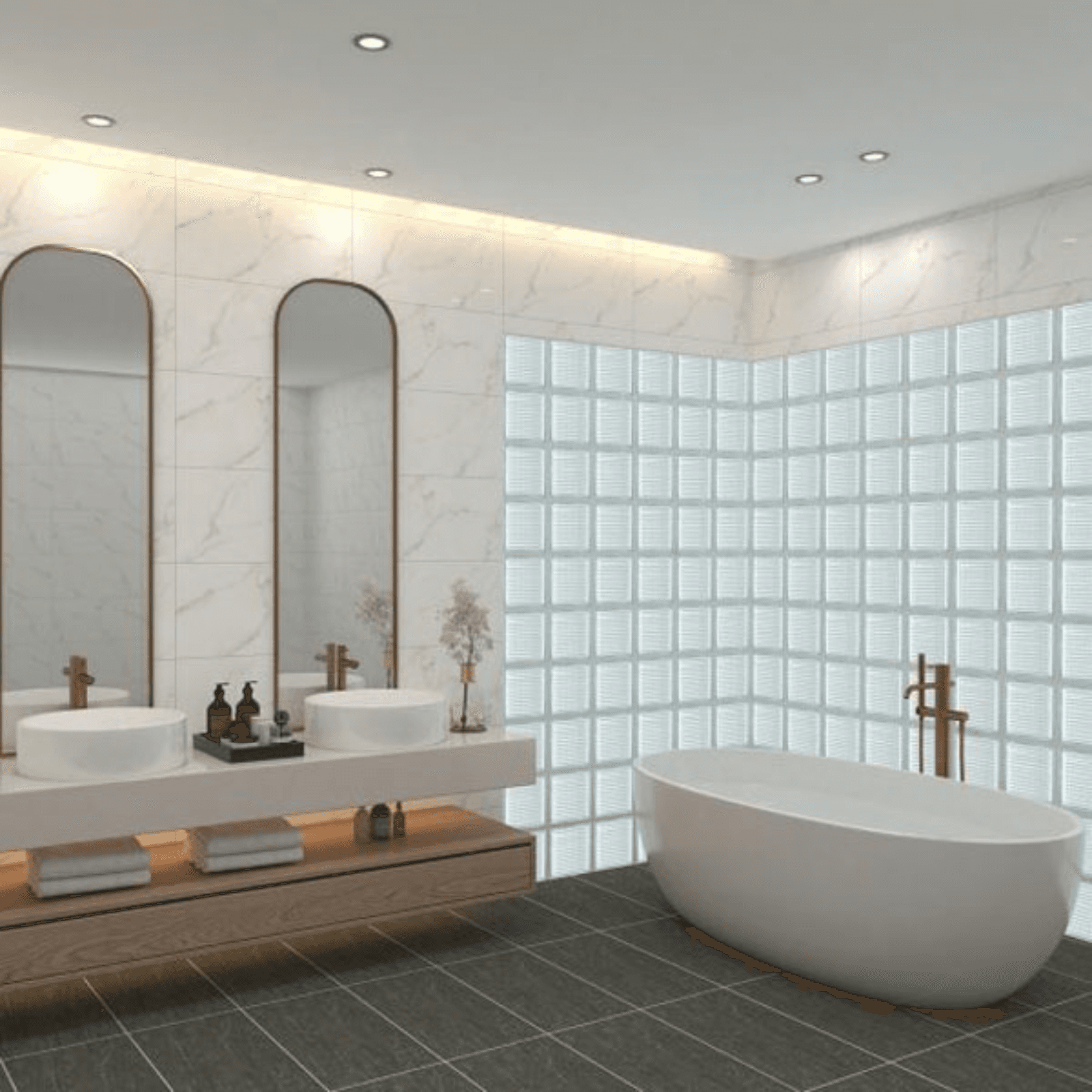 Gạch Việt Nam Dongtam Vân 3D 9501