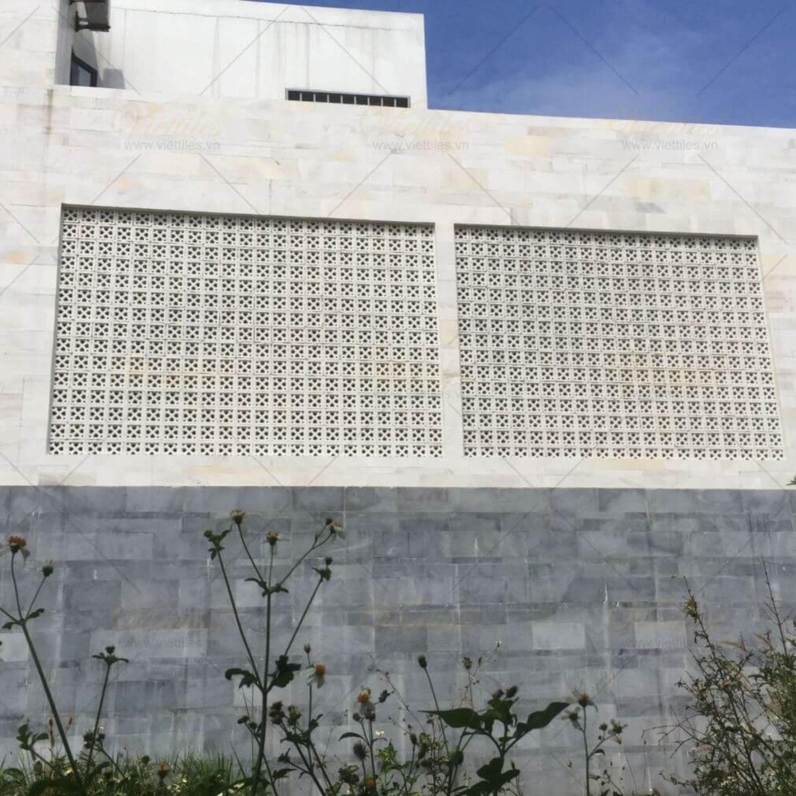 Gạch Bông gió Việt Nam Viettiles Hình học VCB-003-1000