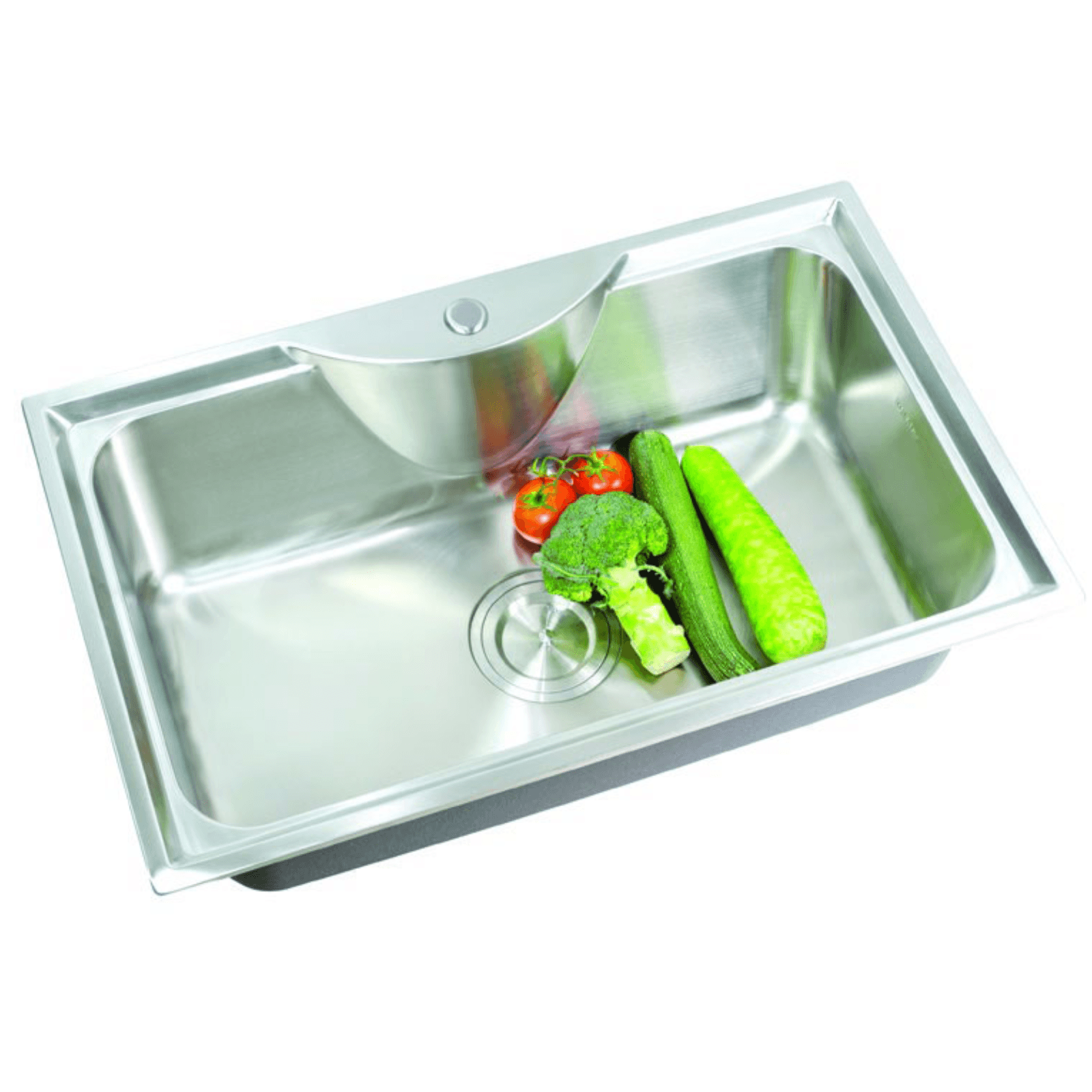 Chậu 1 hộc Inox 304 Roland 7747