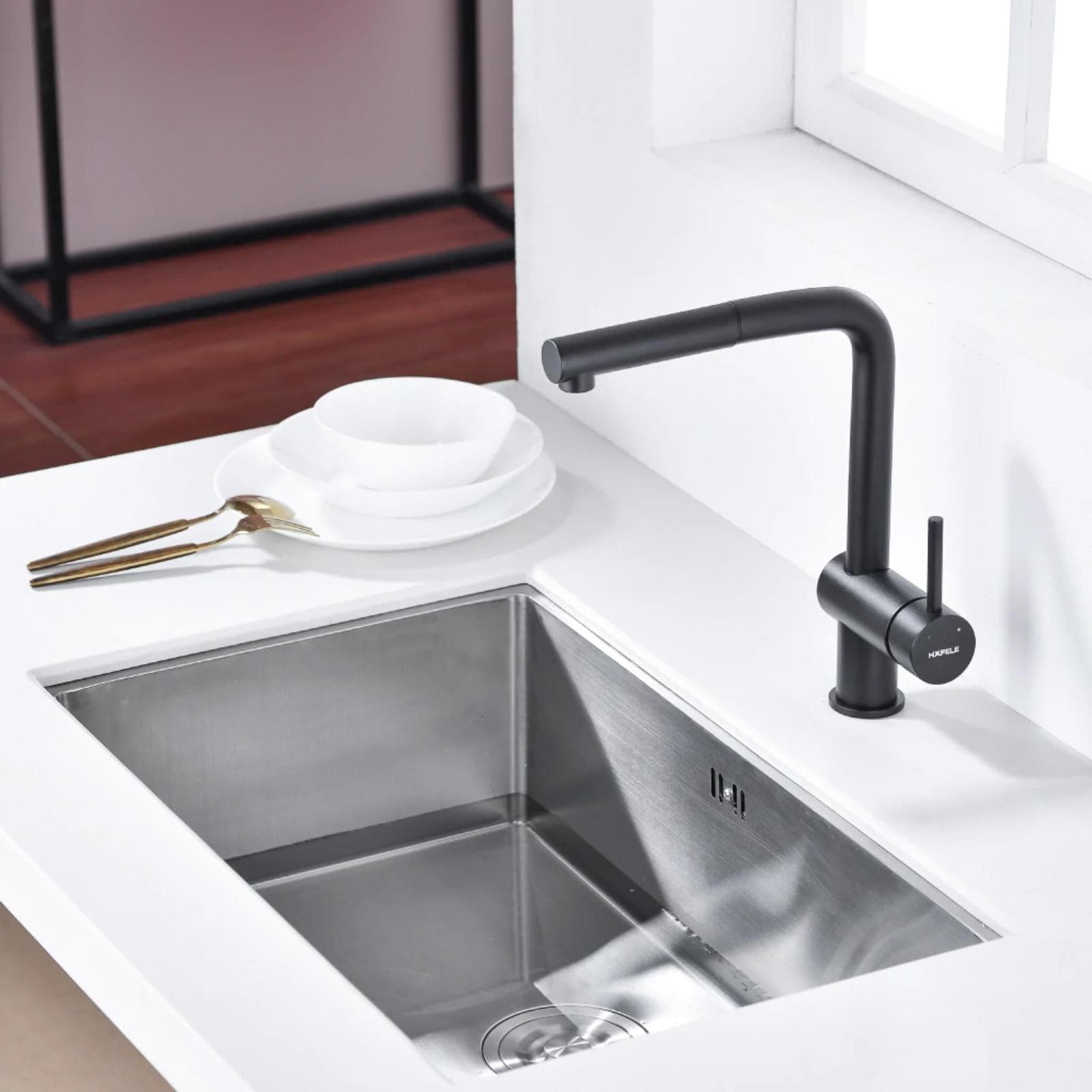 Vòi rửa chén nóng lạnh Hafele 577.55.390