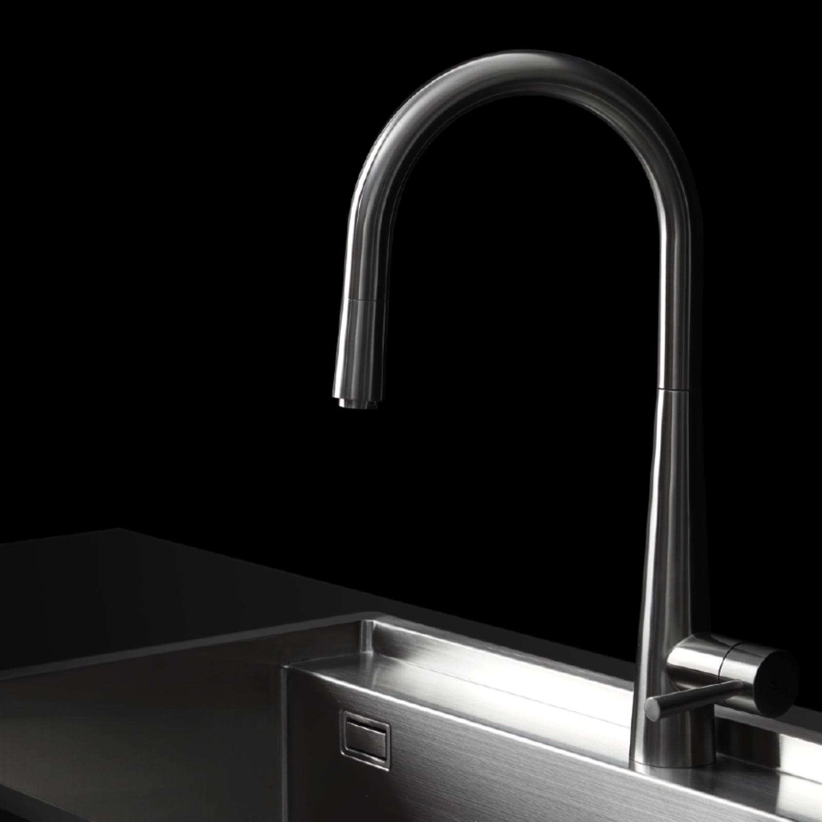 Vòi rửa chén nóng lạnh Malloca K095-SS