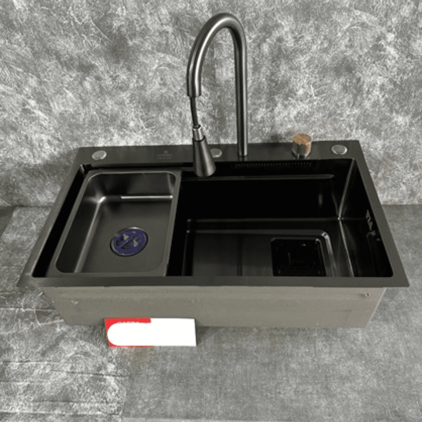 Chậu 1 hộc Inox 304 Luxio 7846