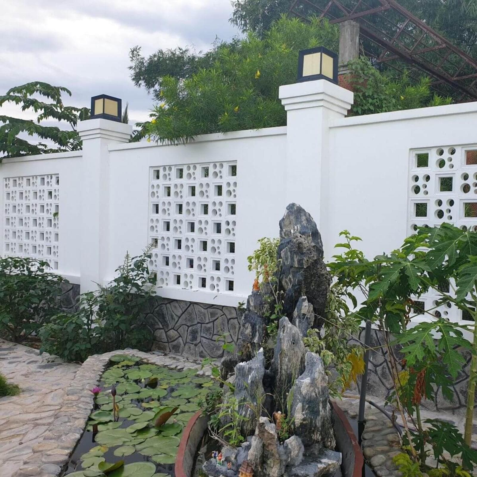 Gạch Bông gió Việt Nam Viettiles Hình học VCB-014-1000