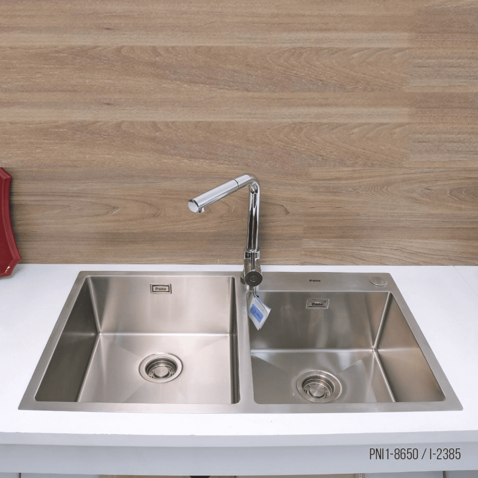 Chậu 2 hộc Inox 304 Carysil PNI1-8650