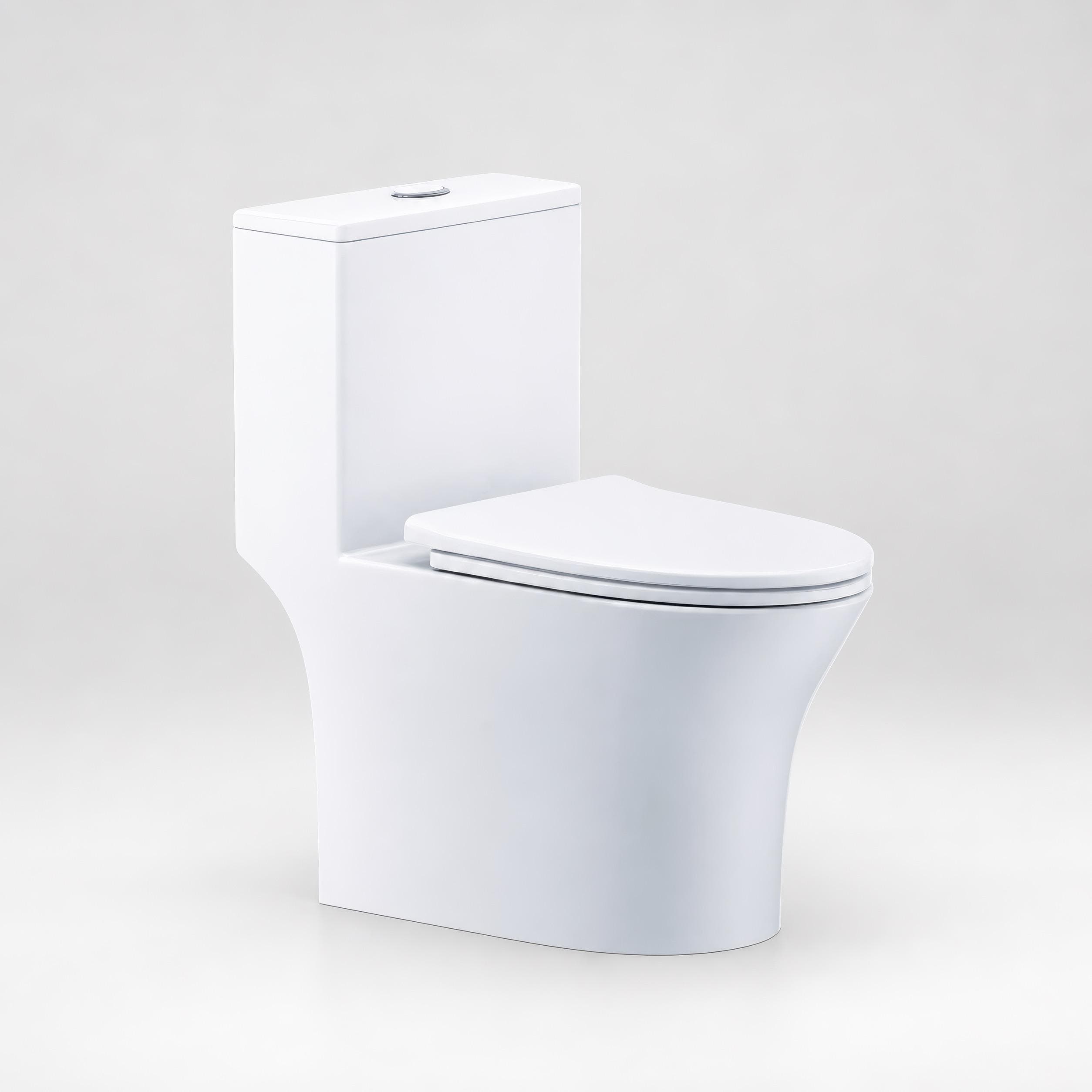 Bồn cầu 1 khối nắp êm Caesar C1391