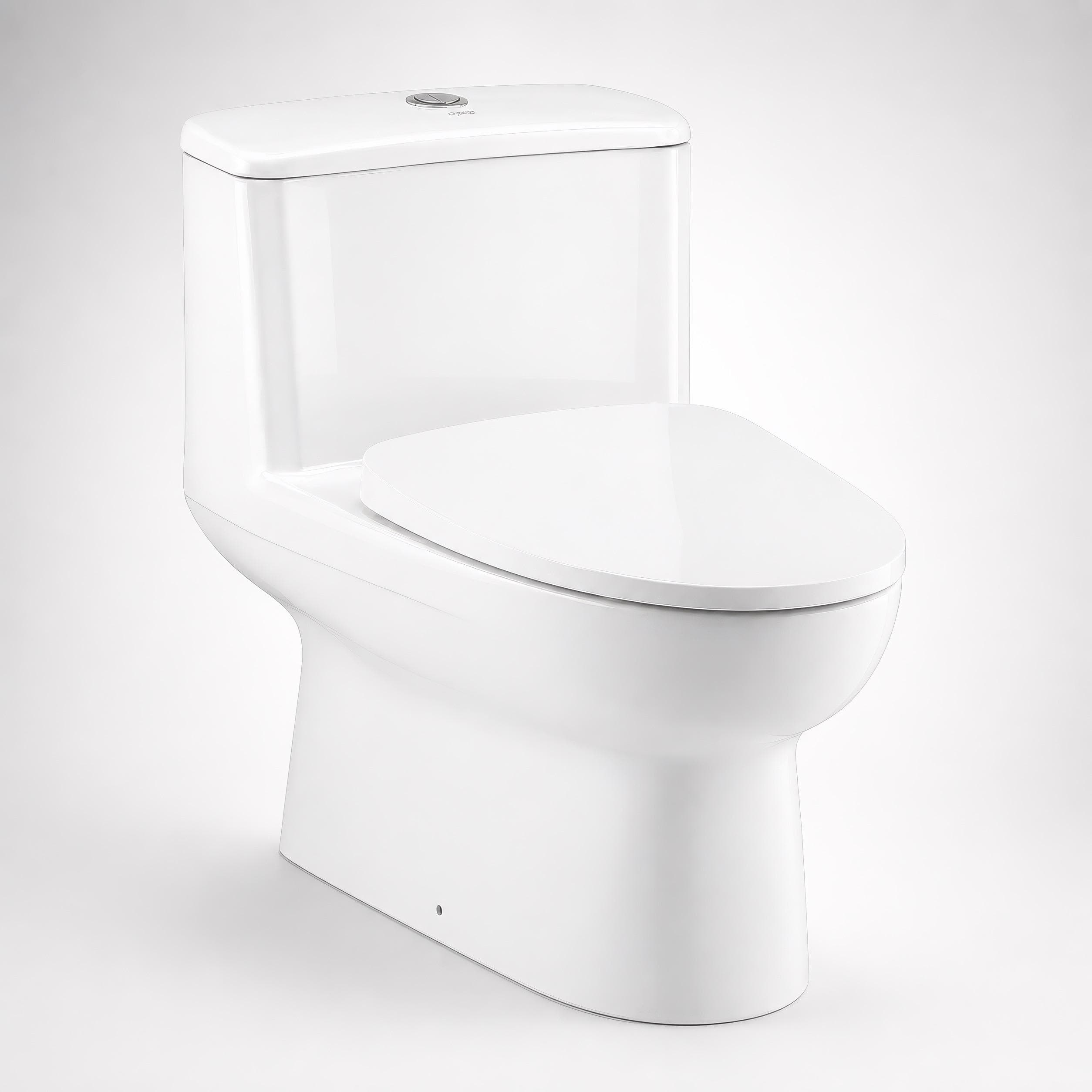 Bồn cầu 1 khối COTTO C105407 nắp êm dòng Valento
