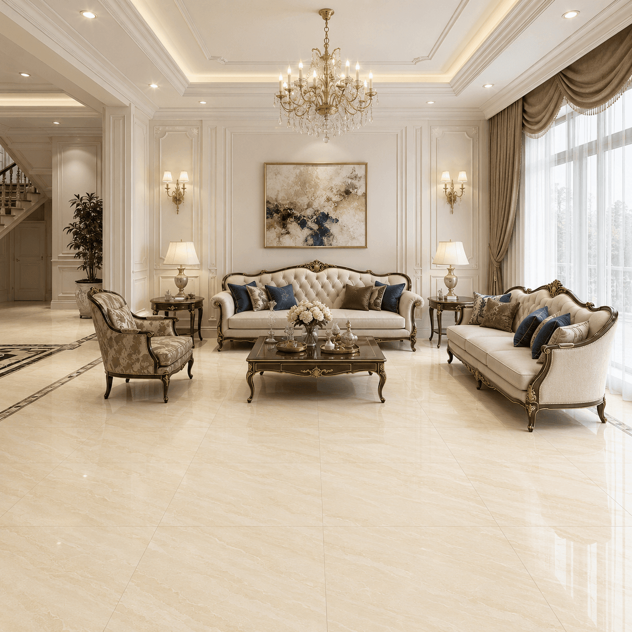 Gạch lát nền Việt Nam Ý Mỹ Marble P88045R