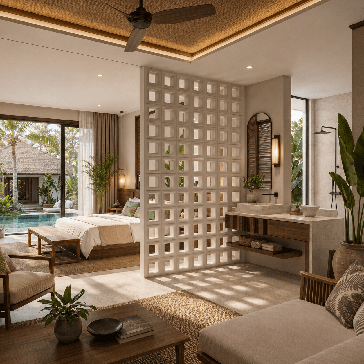 Gạch Bông gió Việt Nam Viettiles Hình học VCB-014-1000