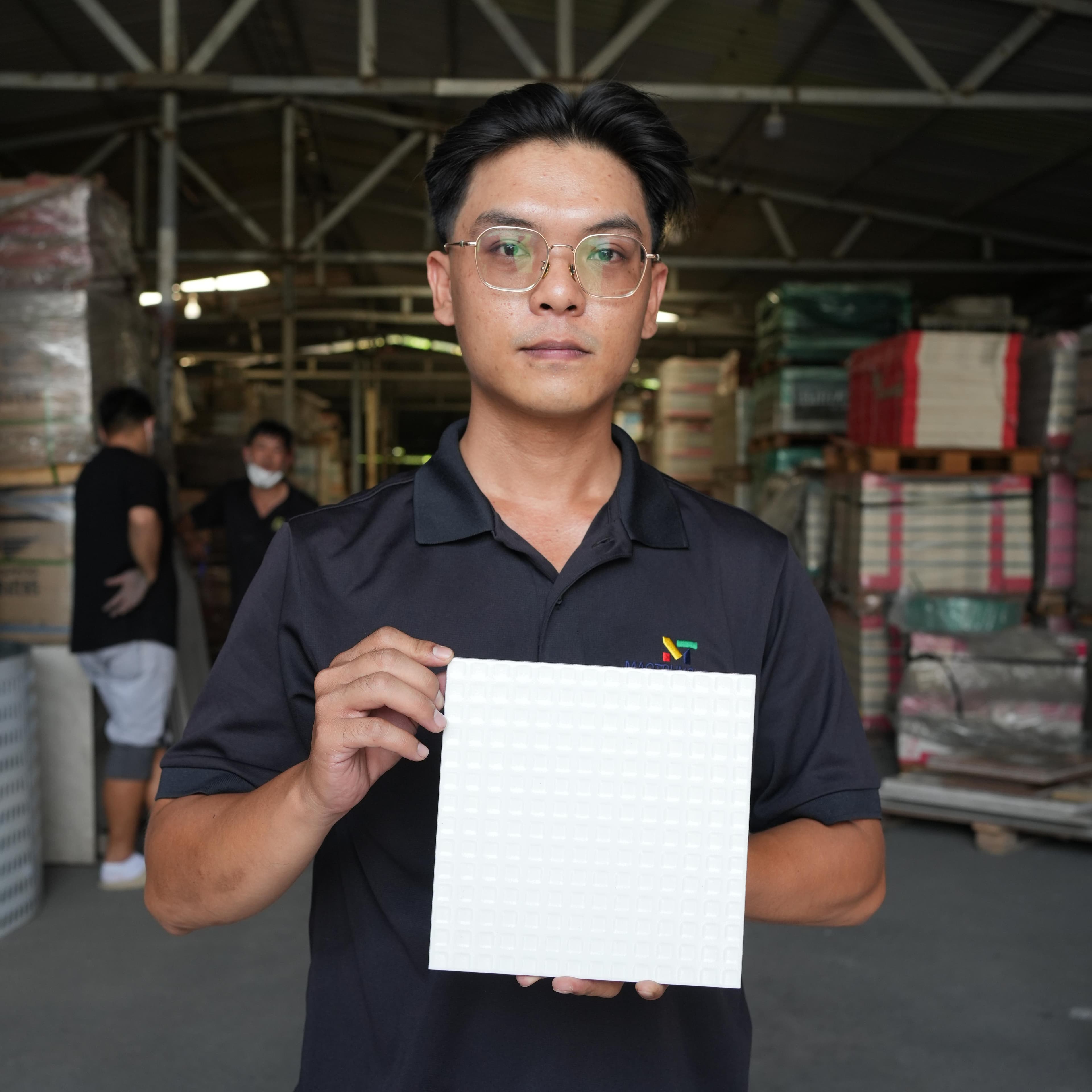 Gạch ốp lát Duragres 20x20 ATOMWHITE