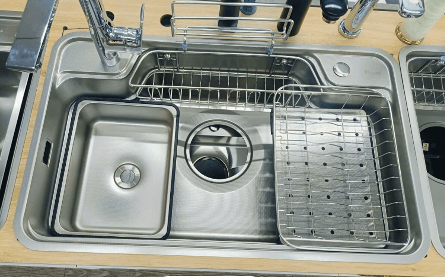 Chậu 1 hộc Inox 304 Roland 7747