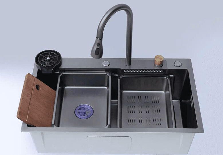 Chậu 1 hộc Inox 304 Luxio 7846