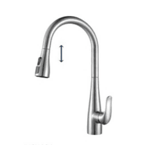 Vòi rửa chén nóng lạnh Luxta L-3219C
