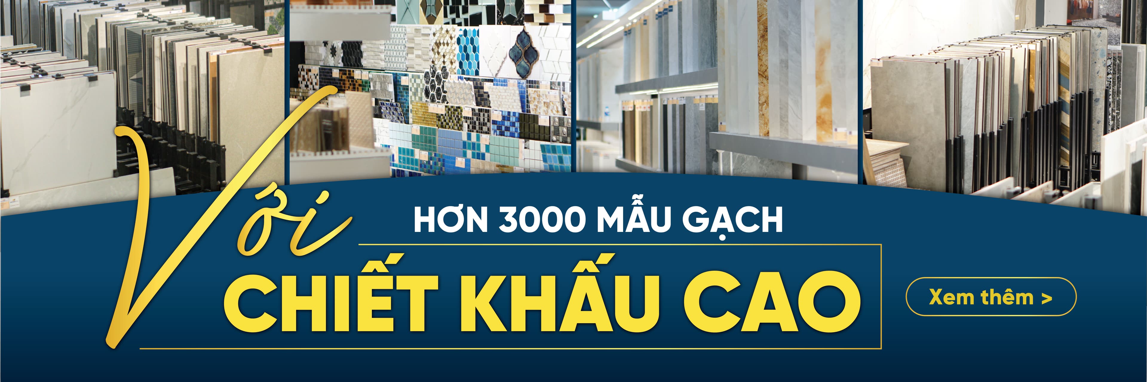 Hơn 3000 mẫu gạch đa dạng mọi không gian