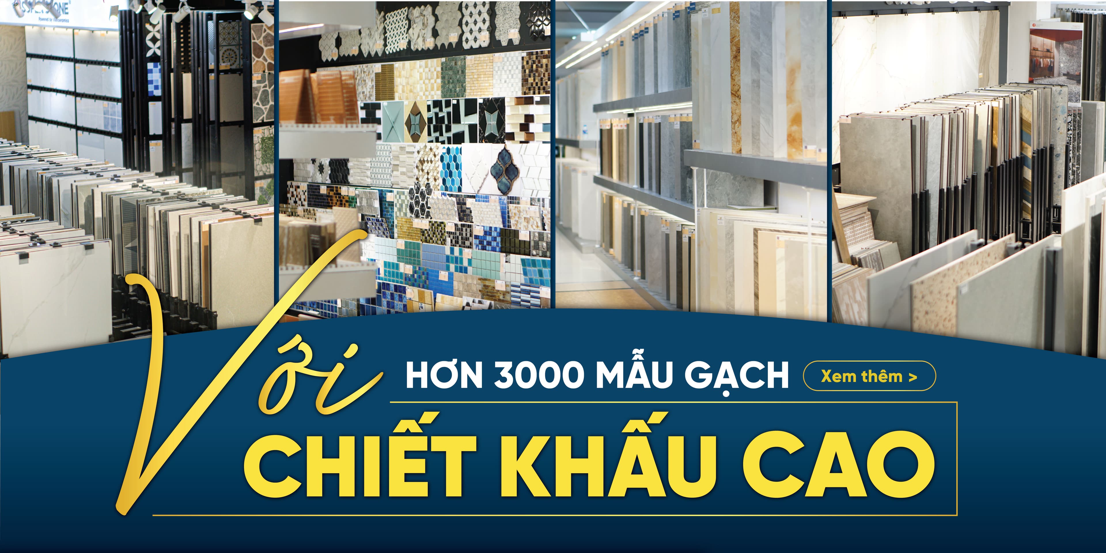 Hơn 3000 mẫu gạch đa dạng mọi không gian