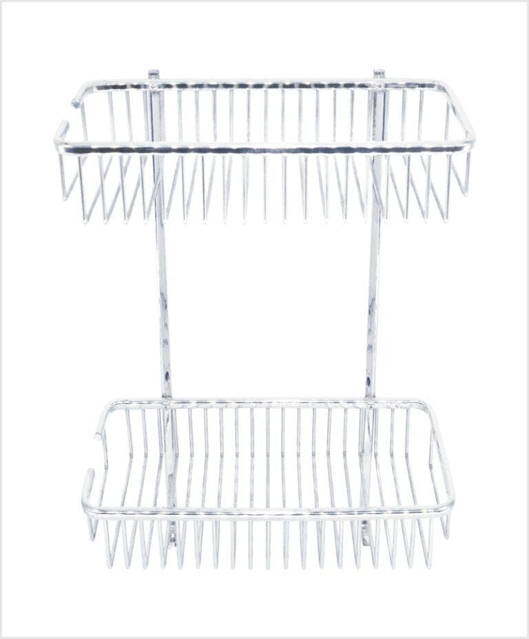 Rổ inox 2 tầng Hoàng Thiện HT3189