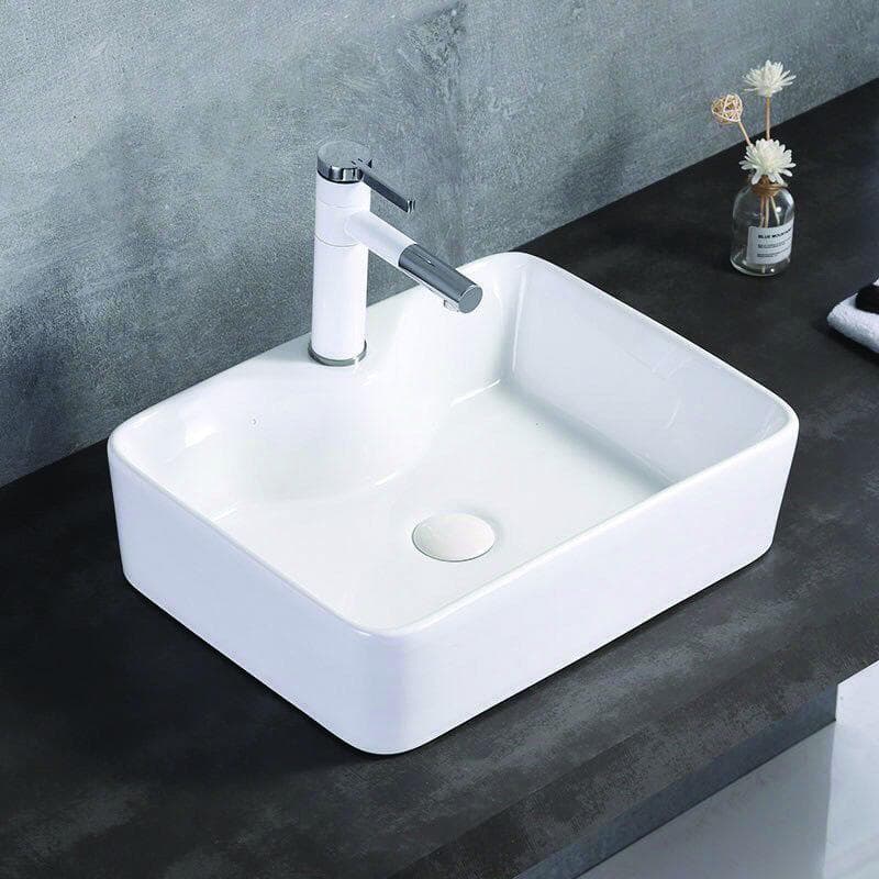 Chậu lavabo đặt bàn sứ Roland TS21