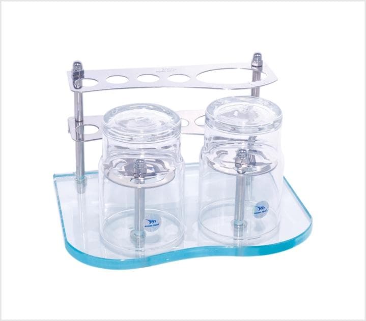 Khay đựng ly và bàn chải Hoàng Thiện HT117