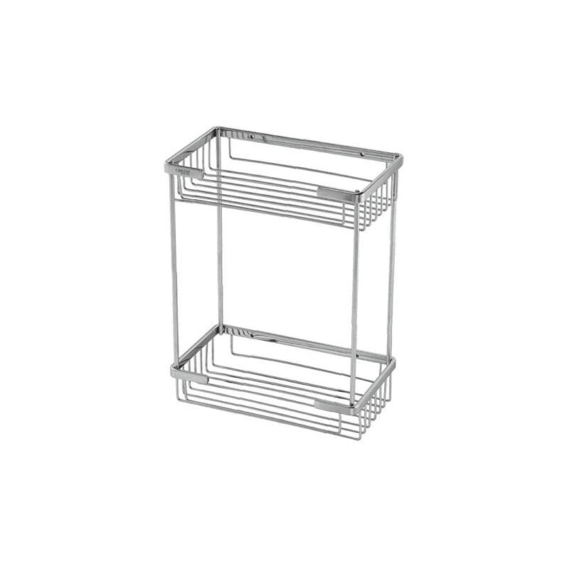 Kệ inox 2 tầng chữ nhật Caesar ST859