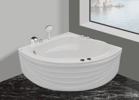 Bồn tắm góc có yếm Euroca EU1-1300_2